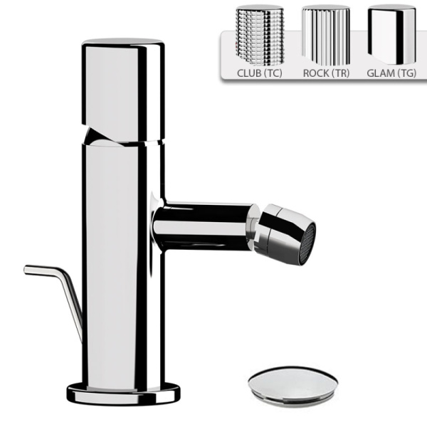 Смеситель для биде Daniel Trilogy TG604DP, золото брашированное