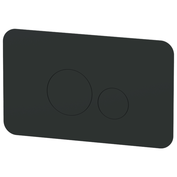 Кнопка смыва Remer RB810NO, черный матовый