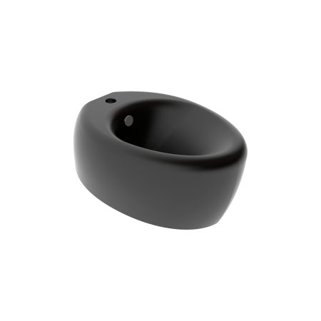 Биде подвесное GSG Ceramic Design Touch TOBISO003, черный матовый